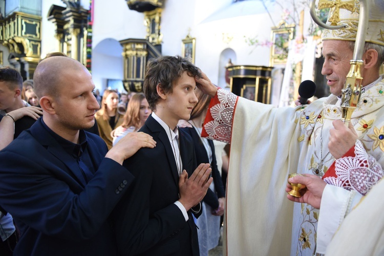 Bierzmowanie w Nowym Wiśniczu