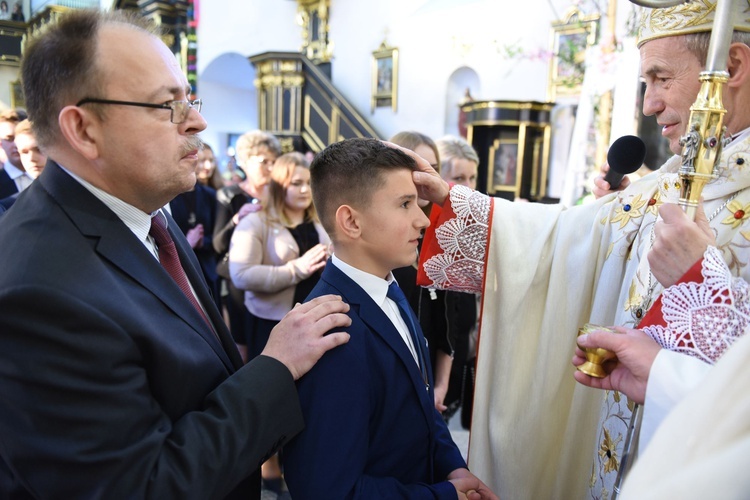 Bierzmowanie w Nowym Wiśniczu