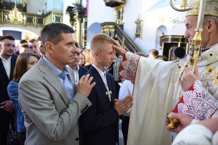 Bierzmowanie w Nowym Wiśniczu