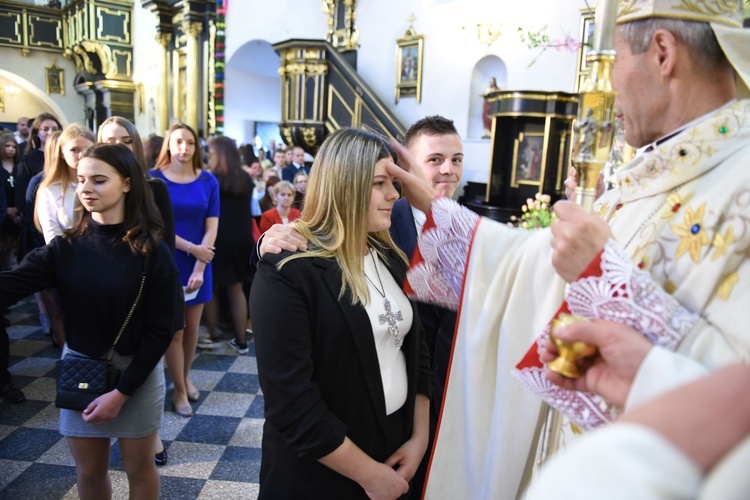 Bierzmowanie w Nowym Wiśniczu