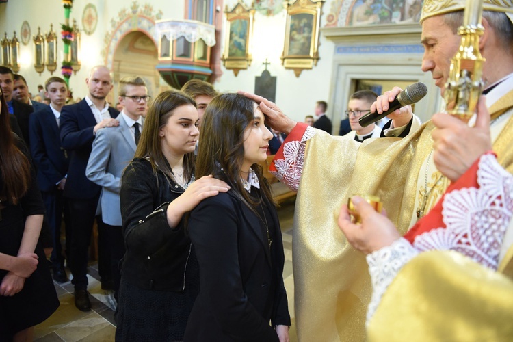 Bierzmowanie w Starym Wiśniczu