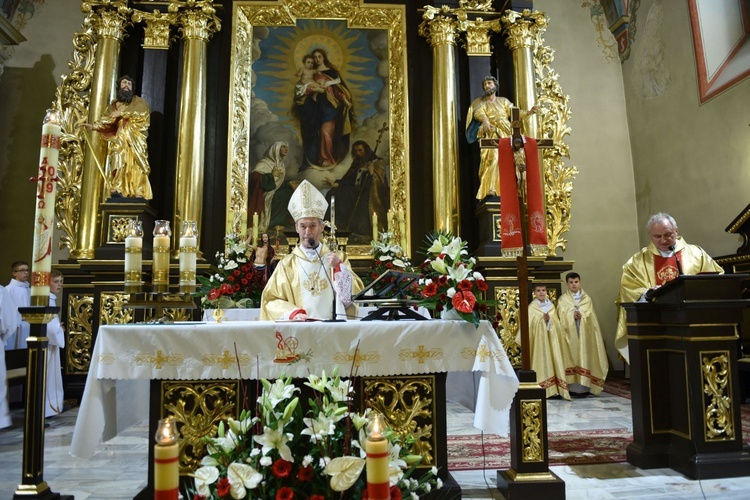 Bierzmowanie w Starym Wiśniczu