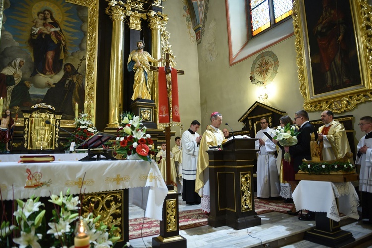 Bierzmowanie w Starym Wiśniczu