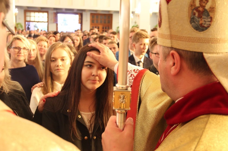 Bierzmowanie w Biskupicach Radłowskich