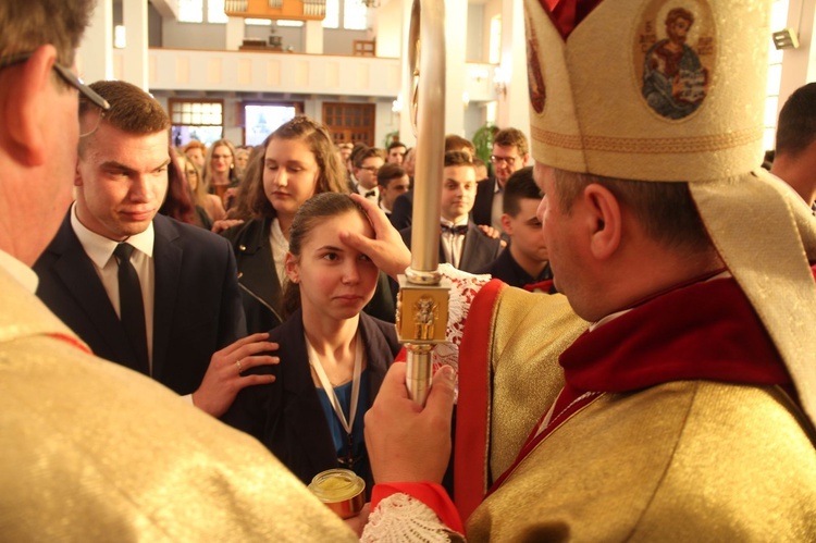 Bierzmowanie w Biskupicach Radłowskich