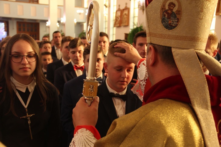 Bierzmowanie w Biskupicach Radłowskich