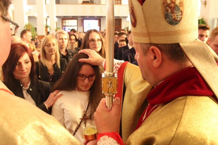 Bierzmowanie w Biskupicach Radłowskich