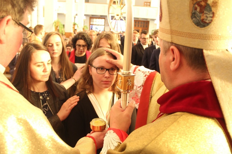 Bierzmowanie w Biskupicach Radłowskich