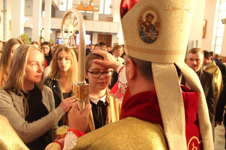 Bierzmowanie w Biskupicach Radłowskich