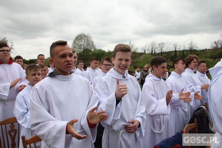 Pielgrzymka Ministrantów i Lektorów do Paradyża