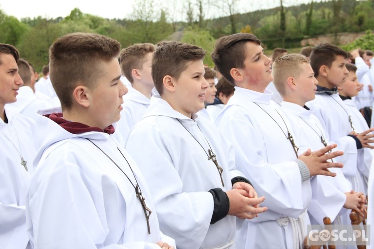 Pielgrzymka Ministrantów i Lektorów do Paradyża