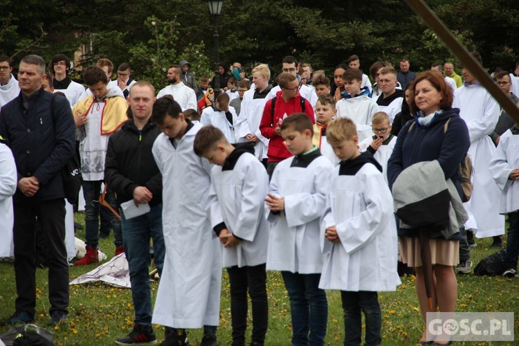 Pielgrzymka Ministrantów i Lektorów do Paradyża