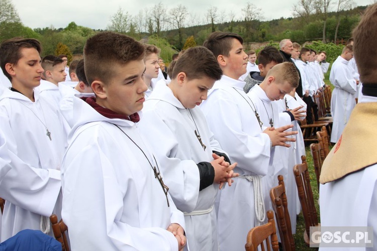 Pielgrzymka Ministrantów i Lektorów do Paradyża