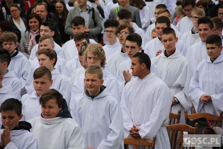 Pielgrzymka Ministrantów i Lektorów do Paradyża