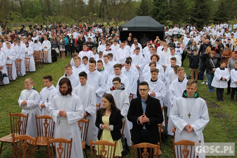 Pielgrzymka Ministrantów i Lektorów do Paradyża