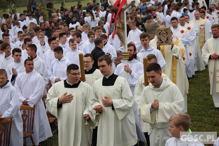 Pielgrzymka Ministrantów i Lektorów do Paradyża