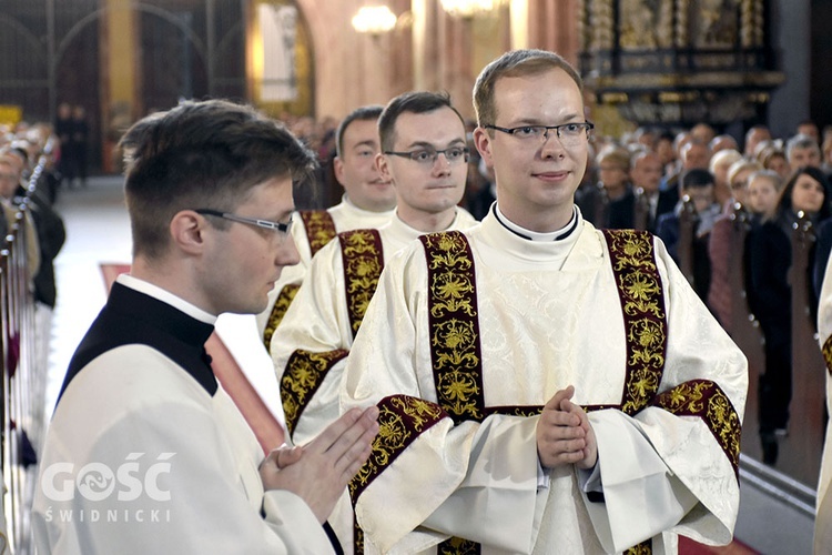 Święcenia diakonatu w diecezji świdnickiej 2019