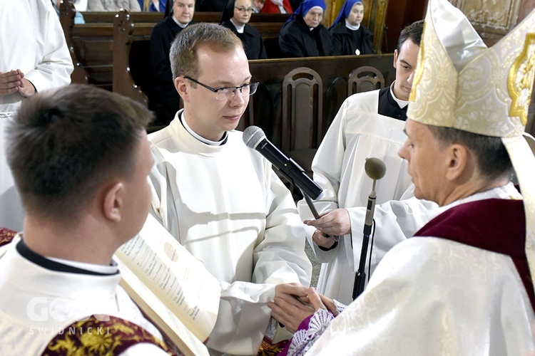 Święcenia diakonatu w diecezji świdnickiej 2019