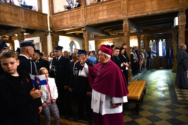 Relikwie św. Jana Pawła II w Polanowie