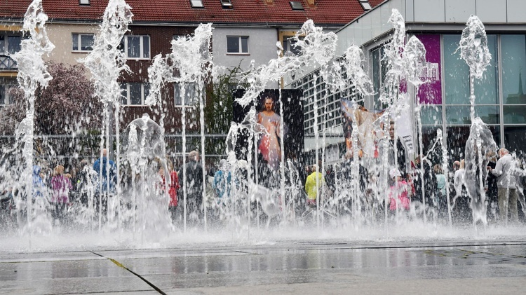 Koronka do Bożego Miłosierdzia w centrum Koszalina