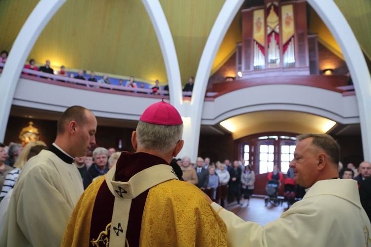 Błogosławieństwo organów w Tychach