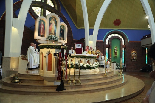 Błogosławieństwo organów w Tychach