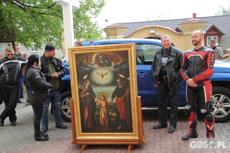 Św. Józef spotkał się z motocyklistami w Rokitnie