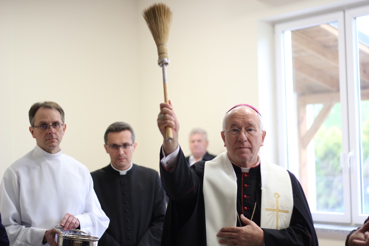 Poświęcenie domu pogodnej jesieni w Łowiczu