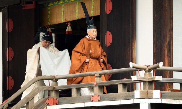 Japonia: Trwają uroczystości abdykacyjne cesarza Akihito