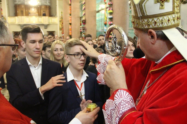 Bierzmowanie w Limanowej, cz. 1