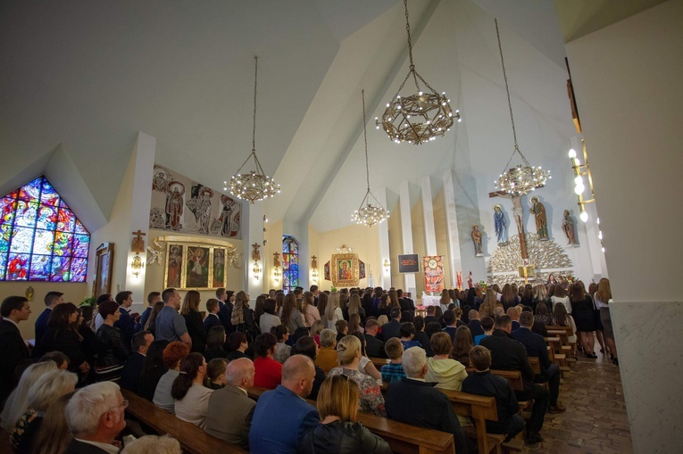 Bierzmowanie w Siedliskach