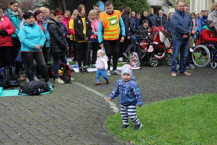 Msza św. pielgrzymów łagiewnickich w Hałcnowie - 2019