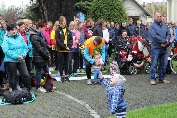 Msza św. pielgrzymów łagiewnickich w Hałcnowie - 2019