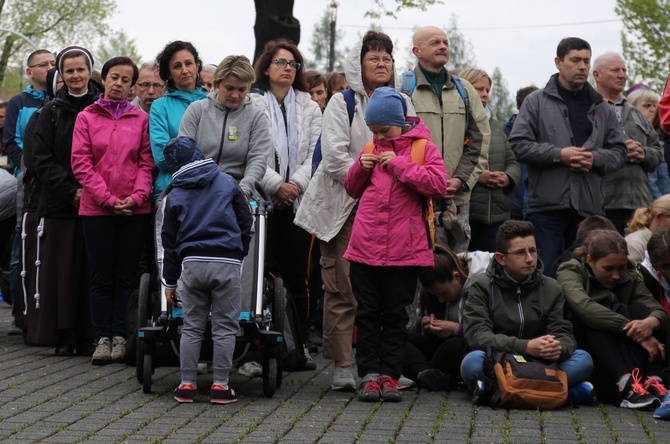 Msza św. pielgrzymów łagiewnickich w Hałcnowie - 2019