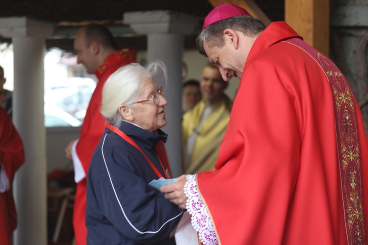 Msza Święta na rozpoczęcie 7. pielgrzymki z Hałcnowa do Łagiewnik - 2019