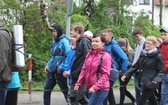 7. pielgrzymka z Hałcnowa wyrusza do Łagiewnik, cz. 1 - 2019