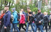 7. pielgrzymka z Hałcnowa wyrusza do Łagiewnik, cz. 1 - 2019
