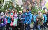 7. pielgrzymka z Hałcnowa wyrusza do Łagiewnik, cz. 1 - 2019
