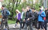 7. pielgrzymka z Hałcnowa wyrusza do Łagiewnik, cz. 1 - 2019