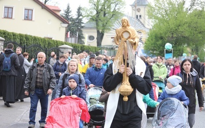 7. pielgrzymka z Hałcnowa wyrusza do Łagiewnik, cz. 1 - 2019