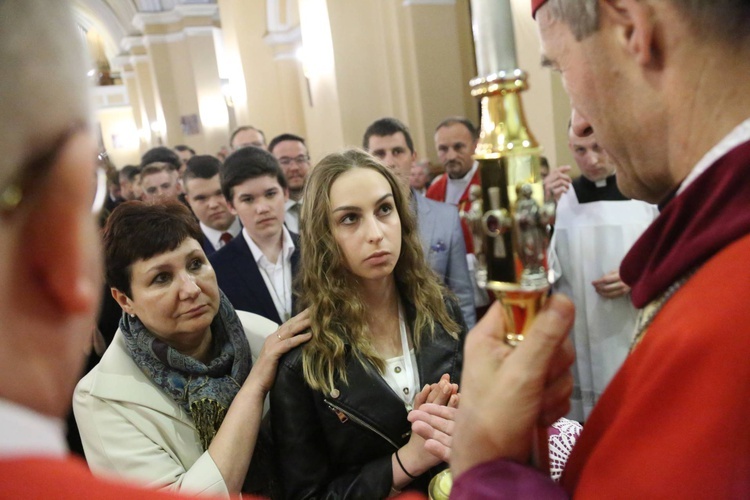 Bierzmowanie w Krynicy Zdroju