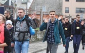 Pierwszy postój pielgrzymów u św. Jana Kantego w Kętach - 2019