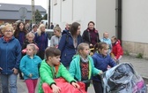 Pierwszy postój pielgrzymów u św. Jana Kantego w Kętach - 2019