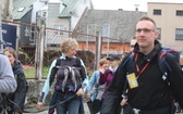 Pierwszy postój pielgrzymów u św. Jana Kantego w Kętach - 2019