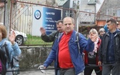 Pierwszy postój pielgrzymów u św. Jana Kantego w Kętach - 2019