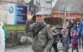 Pierwszy postój pielgrzymów u św. Jana Kantego w Kętach - 2019