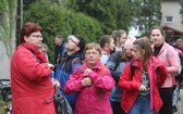 Pierwszy postój pielgrzymów u św. Jana Kantego w Kętach - 2019
