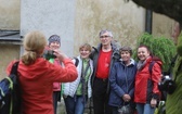 Pierwszy postój pielgrzymów u św. Jana Kantego w Kętach - 2019