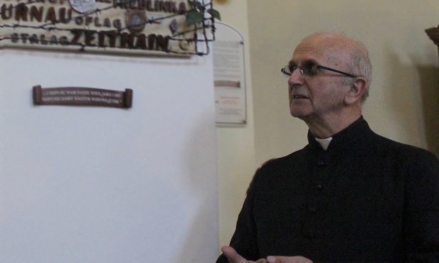 Ks. Tadeusz Łebkowski jest proboszczem w parafii na płockich Górkach.