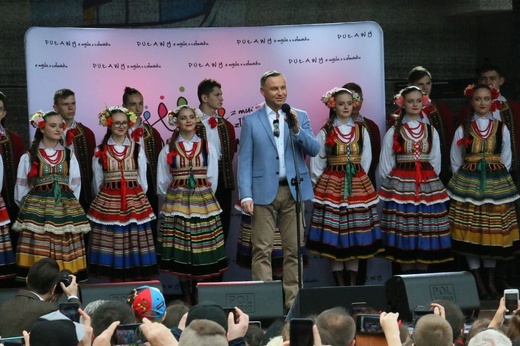 Prezydent Andrzej Duda w Puławach